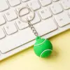 Llavero Creativo 3D de Baloncesto Personalizado PVC Colgante de Fútbol Voleibol Tenis Llavero para Mochila Coche Regalo