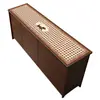 Alfombrilla retro de tablero de ajedrez para aparador, impermeable y a prueba de polvo, alfombrilla rectangular para mueble de TV, lindo diseño de dibujos animados, alfombrilla decorativa para gabinetes de entrada