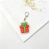 Fábrica de Origem Enfeites de Bolsa de Acrílico de Natal Papai Noel Árvore de Natal Enfeites de Presente Presentes Requintados em Estoque