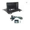 Adequado para 2003-2009 Renault Megane 2 Moldura do Painel de Navegação Android Moldura do Painel de Navegação Central do Carro