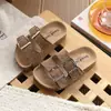 Pantuflas Birkenstock para Niños 2026 Verano Nuevo Estilo Zuecos Suaves para Exteriores para Niñas Sandalias de Playa Abiertas para Exteriores para Niños
