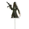 Boneca Feita à Mão de Sobrevivência Jedi Decoração de Frango Decoração de Bolo