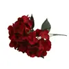 Nuevo ramo decorativo de hortensias artificiales para bodas, flores falsas, accesorios de estudio fotográfico de bodas con hortensias artificiales al por mayor