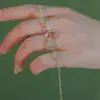 Celebridad de Internet Pulsera de Novia con Perlas de Tulipán para Mujer Pulsera de Alto Nivel Joyería Diseño de Nicho para Novia Estudiante ins