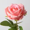 Rosas de Terciopelo Simuladas, Flores Artificiales, Flores para Decoración de Bodas del Día de San Valentín, Cascada de Pared de Rosas al por Mayor