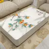 Tapete de Mesa Transparente Dopamine Vidrio Suave de PVC Impermeable, Resistente al Aceite, Anti-quemaduras, Mantel sin Lavado Dibujos Animados Mesa de Café Mesa de Comedor Tapete