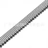 Novedad Más Vendida Malla de Garra de Rhinestone de Fila Única de 5 mm para Ropa DIY, Cuello Redondo, Mochila con Rhinestone, Accesorios de Decoración para Zapatos y Sombreros