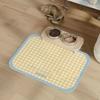 Alfombrilla Comedero para Mascotas es Absorbente y Resistente a las Manchas, Alfombrilla de Suelo para Mascotas, Alfombrilla para Arenero de Gato, Resistente a las Manchas, Antideslizante, Fácil de Limpiar, Alfombrilla Comedero Puede ser Enviada en Nombre de Otros