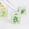 Suministro Directo de Fábrica Portavelas de Vidrio Creativo Personalizado Artesanías de Vidrio Transparente Portavelas