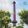 Equipo de Diversión de Torre Giratoria al Aire Libre de 16 Asientos Equipamiento a Gran Escala de Atracciones de Altura para Observación de Paisajes Instalaciones de Emoción Parque de Atracciones Equipo de Parque Infantil Fabricante