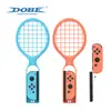 Dobe es Adecuado para 2 Empuñaduras de Raqueta de Tenis para Nintendo Switch y Empuñaduras para Controladores de Juego Izquierdo y Derecho para Switch/Oled