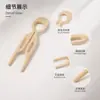 2026 Novo Grampo Pente Simples para Penteados de Coque, Modelador de Coque Preguiçoso, Grampo de Cabelo, Acessório de Cabelo
