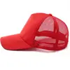 Gorra de béisbol con malla transpirable para protección solar al aire libre, publicidad, voluntarios, se puede imprimir logo