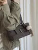 Diseño de nicho, bolso minimalista para la axila, bolso de hombro moderno y versátil para mujer, nuevo estilo 2026, bolso tipo almohada de gamuza para mujer