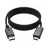 Cabo Adaptador Grande Dp para HDMI Hd de 1.8m Cabo Adaptador Displayporthdmi Acessórios Atacado