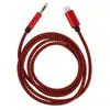 Cable de Audio Auxiliar de 3.5 mm para Iluminación del Fabricante al por Mayor Adecuado para Cable Auxiliar de Audio para Coche Apple