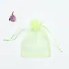 Pacote de Organza Bolso Doce Feliz Fruta Bolsa Presente Pacote de Teste Bolsa Transparente Frutas e Vegetais Bolsa à Prova de Insetos em estoque Atacado