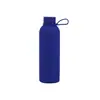 Botella de boca pequeña estilo americano con asa de acero inoxidable 304 transfronteriza, vaso con aislamiento de vacío de doble capa, botella de agua portátil para deportes al aire libre