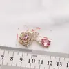 Cuentas Espaciadoras de Zirconia Chapadas en Oro de 14 Quilates que Conservan el Color, Pulsera de Cristal y Perla Hecha a Mano para Bricolaje, Accesorios de Joyería con Cuentas