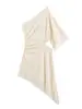 Comércio Exterior Transfronteiriço Roupas Femininas 2026 Nova Moda Francesa Sexy Design com Recortes Renda Vestido 1067002