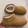 Zapatos Birkenstock Pequeños Retro para Persona Mujer Nuevo Modelo 2026 Invierno Ropa Exterior Acolchado de Terciopelo Botas de Nieve Gruesas Zapatos de Algodón Cálidos Mujer