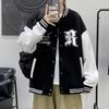 Chamarra de Béisbol Americana de Moda para Hombre, Primavera, Otoño, Verano, Holgada, Elegante, Alta Calle, Chaqueta Casual