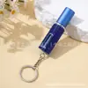 Amazon Llavero con Botellita de Perfume para Niña Incrustada de Diamantes Pequeño Portátil 5ml Botella de Perfume Caliente Creativa