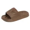 Pantuflas de verano para baño de interior para mujer, antideslizantes, de suela gruesa, de EVA, con tacto suave para uso en casa, sandalias de baño para hotel para hombre