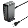 Cargador de Escritorio Nuevo Modelo Transfronterizo 500W Cargador Múltiple 6C2A Nitruro de Galio Adaptador Pd Carga Directa 500W