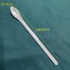 Cuchara Dosificadora de Acero Inoxidable Doble Cabeza Micro Cuchara Dosificadora 22cm Cuchara Dosificadora de Cabeza Única Cuchara para Subenvasado Juego de Tres Cucharas Muestreadoras de Laboratorio