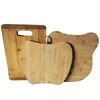 Tabla de Cortar de Bambú de Doble Cara para Hogar, Restaurante, Cocina, Cortar Fruta, Tabla para Picar, Asa Interior, Venta al por Mayor de Fábrica, Almacenamiento