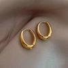 Pendientes de Metal Geométricos Retro con Aguja de Plata S925 para Mujer, Diseño de Nicho, Pendientes de Alta Gama, Lujo Accesible, Pendientes Atmosféricos al Mayoreo