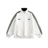 CATTEE Chaqueta Deportiva de Punto Estilo Americano Vintage con Cuello para Hombres y Mujeres Suéter Chaqueta Deportiva Oversize para Parejas