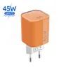 Cargador Rápido de 30W con Puerto C Único y Raya de Cristal Adaptador de Corriente 5V3A Cabezal de Carga para Teléfono Móvil Venta al por Mayor