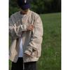 Chaqueta de traje de béisbol estilo urbano americano de primavera y otoño para parejas, estilo japonés, holgada, estilo urbano, moda masculina