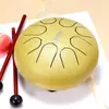 [Lançamento de Novo Produto] Tambor Lotus Crianças Tambor Etéreo 6 Polegadas 8 Tons Tambor para Crianças Cor Vazia Iniciante Instrumento de Percussão