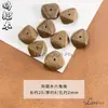 Xujiang Retrô Versátil Natural Madeira Asa de Frango Coração de Madeira Concha Gota d'Água Contas Soltas Acessórios para Joias DIY Material para Miçangas