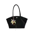Nuevo Bolso Tote de Gamuza y Terciopelo Plisado Retro Color Sólido 2025 Gran Capacidad Casual Retro Texturizado Bolso de Hombro Bolso de Axila