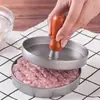 Nuevo Producto Prensa para Carne de Hamburguesa, Molde para Hamburguesas, Fabricante con Molde para Relleno, Aleación de Aluminio, Empaque en Caja de Color