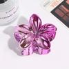 Venta caliente transfronteriza nueva moda personalizada degradado luz láser flor de lirio clip todo partido clip para el pelo de viajero accesorios para el cabello