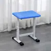 Conjunto de Mesa e Cadeira para Sala de Aula Escolar, Mesa de Estudante com Altura Ajustável, Mesa e Cadeira de Estudo em Madeira Maciça