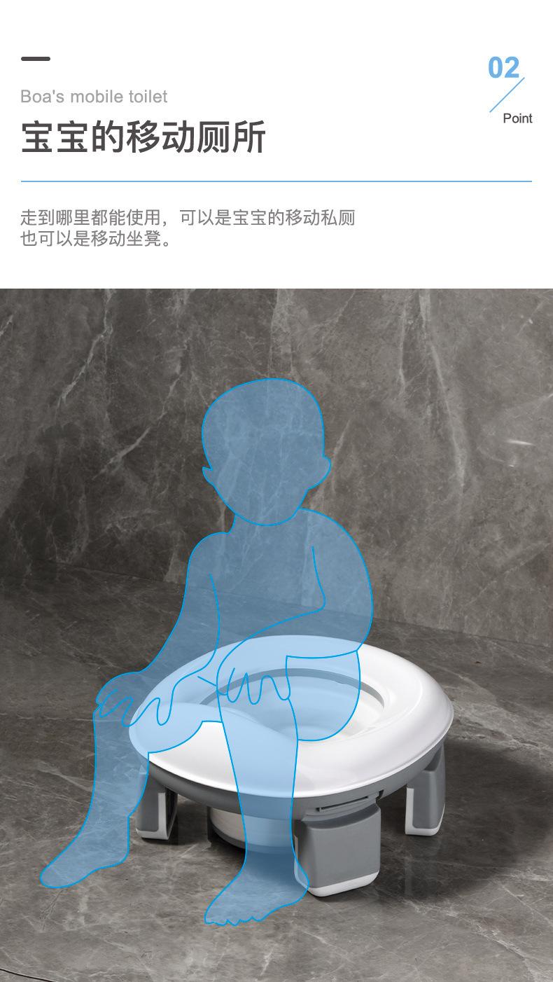 儿童折叠坐便器