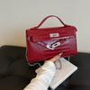 Bolso de Mano de Lujo de Nicho Transfronterizo para Mujer 2026 Nuevo Bolso de Cadena Vintage Versátil Hombro Cruzado Pequeño Cuadrado