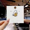 Broche de desenho animado personalizado broche de metal fofo em forma de gota de óleo acessórios para roupas bolsas acessórios de crachá broche