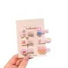 Exquisitos Pasadores de Pelo de Dibujos Animados para Niños, Accesorios para el Cabello de Bebé, Pasadores de Tela Festivos de Princesa de Cobertura Completa Que No Dañan el Cabello, Pasadores de Pelo para Bebé