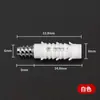 Varilla Móvil de Instalación Rápida Tres en Uno Pieza Oculta de Instalación Rápida Conector de Unión para Muebles Conector Invisible Dos en Uno de Instalación Rápida