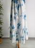 Falda Tie-Dye de Dali, Yunnan, Falda para Foto de Vacaciones, Talla Única, Falda Tie-Dye de Guizhou, Venta al por Mayor