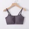 Una generación de ropa interior tipo tubo para el cabello con sujetador integrado y almohadilla en el pecho, camisola anti-luz, base interior, tirantes cortos