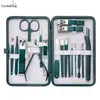 Conjunto de cortadores de unha transfronteiriço, ferramentas especializadas para pedicure para unhas encravadas, cortadores de unha, tesouras de unha anti-inflamatórias, tesouras anguladas profissionais