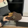 Zapatos Birkenstock de Felpa Engrosada para Invierno 2026 para Mujer, Correa Única, Suela Plana Antideslizante, Zapatos Casuales, Se Pueden Usar al Aire Libre, Zapatos de Piel para Mujer